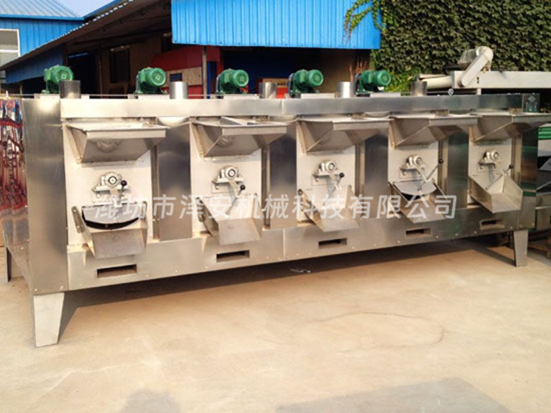 芝麻、花生五筒旋轉(zhuǎn)烤爐2
